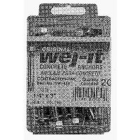 Heavy Duty Concrete Anchor 1/4 Inch By 2 3/4 Inch Z1423 by Wej It Fastening System Best Price