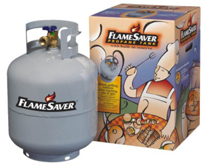 Flamesaver 20 Pounds Flamesaver Lpg Tank With Reserve Switch 302746 by Worthington Cylinders Best Price