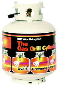 20 Pounds Steel Propane Cylinder 281247 by Worthington Cylinders Best Price
