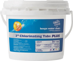 Aqua Chem Pool Time 3 Inch Tablets Plus Chlorine 25 Pounds  05478AQU by Biolab Best Price