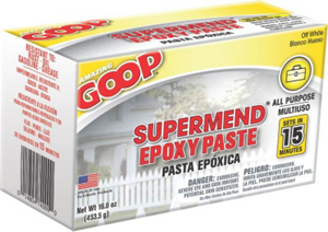 16 Ounces White Supermend Epoxy 5330060 by Eclectic Products Best Price