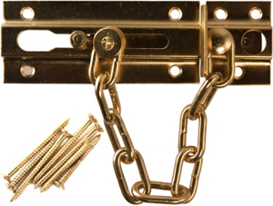 Brass Chain Door Guard 8711 by Mag Engineering and Manufacturing Best Price