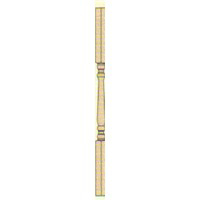 2 By 2 By 36 Inch Colonial Spindle HE5090036W by BW Creative Wood Industries Best Price