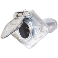 Bargman Car End Connector 6 Pin RV-495C by United States Hardware