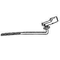 Lever For Mansfield Toilet P-332C by United States Hardware