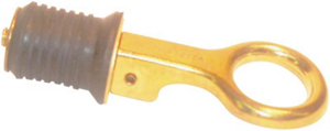 1 Inch Brass Handle Drain Plug Stainless Steel M-003C by United States Hardware Best Price