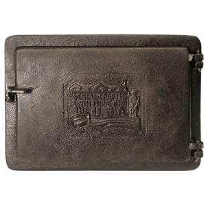 8 By 12 Cast Iron Cleanout Door Black 128 by Vestal Manufacturing Best Price