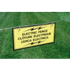 Fi Shock Electric Fence Warning Sign A-12T by Woodstream