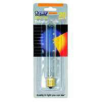 20 Watt Incandescent Tubular Light Bulb T6 Clear BP20T61/2 by Feit Electric