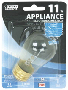 11 Watt Incandescent Sign Light Bulb S 14 Clear BP11S14 by Feit Electric Best Price