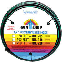 1/2 Inch By 50 Foot Poly Water Hose 052005P by Rain Drip Best Price