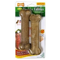 2 Count Roast Beef Bone NE803TP by Nylabone Products Best Price
