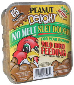 11 3/4 Ounce Peanut Suet Cake 12507 by C and S Products Best Price