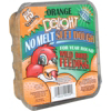 11 3/4 Ounce orange Suet Cake 12529 by C and S Products
