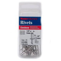 Master Mechanic 25 Pack Short Aluminum Brown Rivet FPC42AB by FPC Best Price