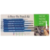 6 Piece Pin Punch Set 22 by Dasco