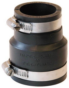 2 By 1 1/12 Flexible Coupling P1056-215 by Fernco Best Price