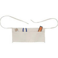 2 Pock Cotton Waist Apron 1TV-C17 by Rooster Group Best Price