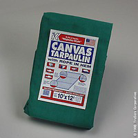 10 By 12 10 Ounces Green Canvtarp K-CT1012G by Intex Supply Best Price