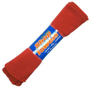 12 Pack Red Mech Shop Towel S-25612-10DG by Intex Supply Best Price