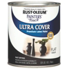 Painters Touch Qt Black Flat Paint 1976-502 by Rust Oleum