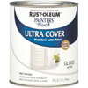 Painters Touch Qt Gloss White Paint 1992-502 by Rust Oleum