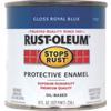 Stops Rust 1/2Pt Royal Blue Enamel 7727-730 by Rust Oleum