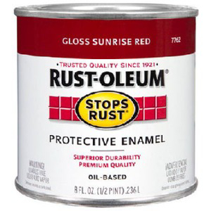 1/2 Pint Red Sg Stops Rust 7762730 by Rust Oleum Best Price