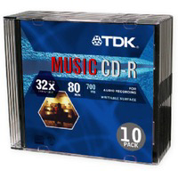 80Min Cdr/Case CD-R80TWNM10 by Imation Best Price