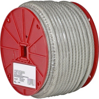 1/4 By 5/16 Inch Coated Cable 200 Foot 700-0897 by Campbell Chain