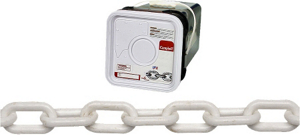 220 Foot White Plastic Chain 099-0646 by Campbell Chain Best Price