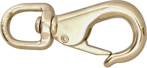 5/8 Inch Nickel Round Eye Swivel Quick Snap T7615502 by Campbell Chain Best Price