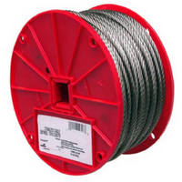 250 Foot 1/8 Inch 7 By 7 Inch Stainless Steel Cable 7000426 by Campbell Chain Best Price