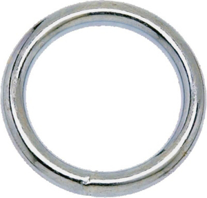 2 Inch Nickel Finish Welded Ring T7665001 by Campbell Chain Best Price