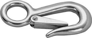 1 1/8 Inch Polished Stainless Steel Round Rigid Snap Hook T7631614 by Campbell Chain Best Price