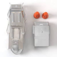 2 Mounting Brackets Recpetacle Block and Hardware RTA1-1000 by Lux Products Best Price