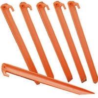 6 Piece Plastic Tent Stakes 12 Inch 11000 by Academy Broadway Best Price