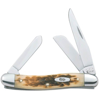 Medium 3 1/2 Inch 3 Blade Pocket Knife 00042 by Case WR Case Cutlery