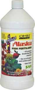 Alaska Quart Fish Emul Fertilizer 09301100 by Lilly Miller Brands Best Price