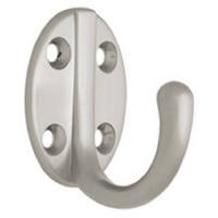 2 Inch Satin Nickel Single Robe Hook B46116J-SN-C or 54530 by Brainerd by Liberty Hardware Best Price