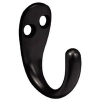 Flat Black Single Prong Robe Hook B59103G-FB-C or 65003 by Brainerd by Liberty Hardware