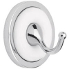 White Ceramic Insert Hook 69024 by Brainerd by Liberty Hardware