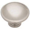 Round Cabinet Knob Brushed Satin Nickel P40005V-BSN-C or 69096 by Brainerd by Liberty Hardware