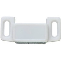 1 7/8 Inch White Economy Magnetic Catch C080X1V-W-P2 or 69198 by Brainerd by Liberty Hardware