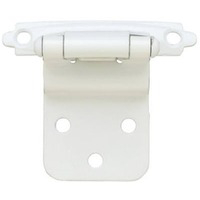 3/8 Inch Inset White Self Closing Hinge H0104AV-W-O2 or 69211 by Brainerd by Liberty Hardware Best Price