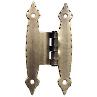 2 By 3/4 By 3/8 Inch Antique Brass offset Hinge H09060V-AB-C7 or 69213 by Brainerd by Liberty Hardware Best Price
