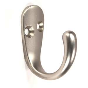 Satin Nickel Single Prong Robe Hook B59103G-SN-C7 or 69279 by Brainerd by Liberty Hardware Best Price