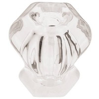 Knob Hill Victorian Glass Cabinet Knob Clear PN0238V-CLR-C7 or 69355 by Brainerd by Liberty Hardware Best Price