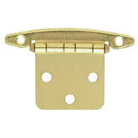 Polished Brass Overlay Hinge 2 Pack H01010V-PB-O or 69398 by Brainerd by Liberty Hardware Best Price