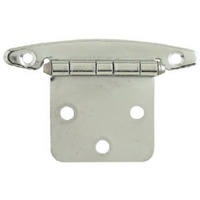 Polished Chrome Overlay Hinge 2 Pack H01010V-CHR-O2 or 69399 by Brainerd by Liberty Hardware Best Price